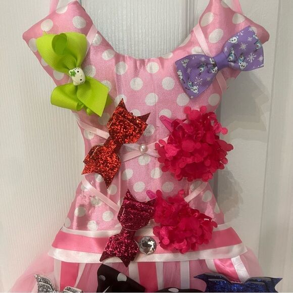 Polk Dot Ballerina Bow Keeper - Picture 9 of 10